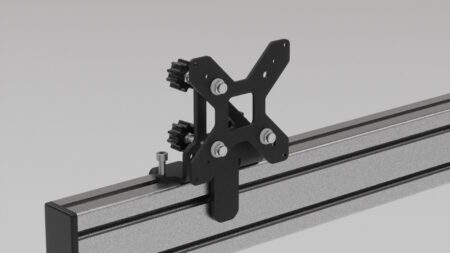 Mount your monitors with precision. SimForge VESA Kit supports 75x75 & 100x100 patterns—ideal for sim racing cockpits and aluminum rigs. Easy install!