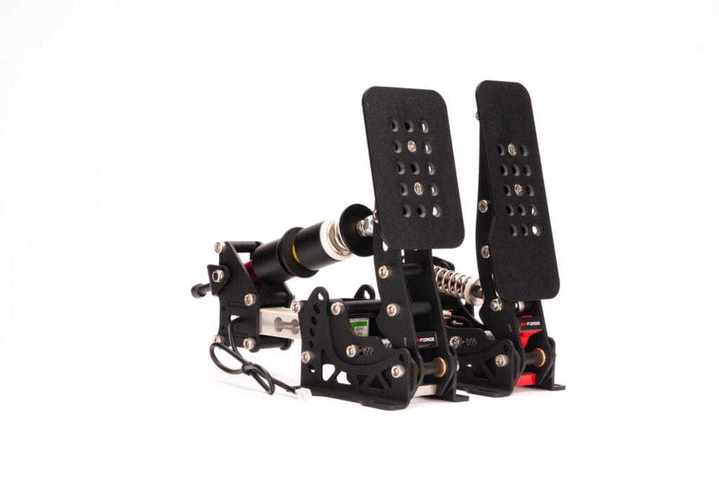 2 Pedal Set of the Simforge Sim Racing Pedals