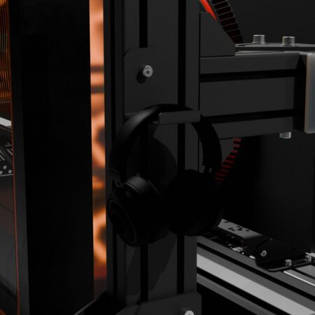 Headphone Stand for Sim Racing Cockpit | Universal