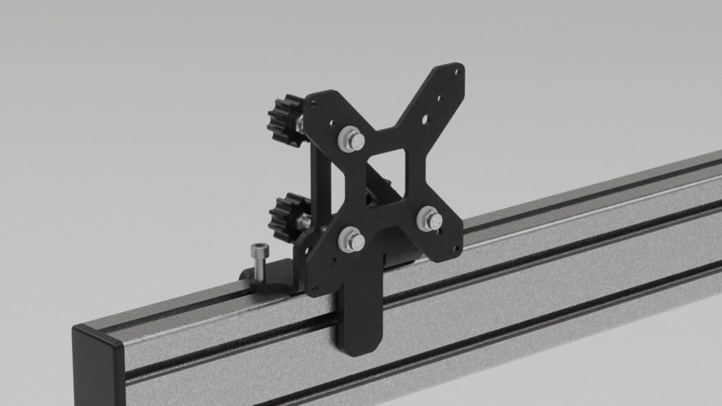 Simforge VESA adapter kit for triple monitor sim racing