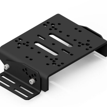 Universal wheelbase mount for sim racing – Simforge 5 mm steel, adjustable tilt