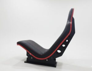 Simforge Apex Sim Racing Seat installed in Apex Cockpit – best sim racing seat 2025 made in India